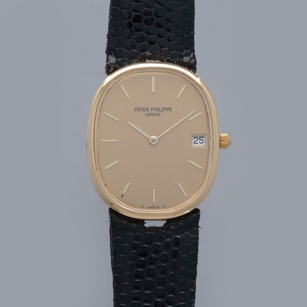 Patek Philippe Patek Philippe Ellipse 3788 Quartz Movement Champagne Dial 18k YG