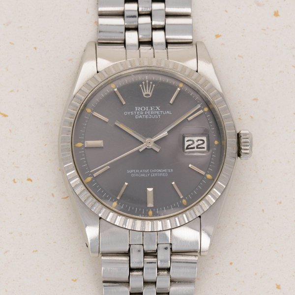 Rolex Rolex Datejust 1603 Slate Grey Dial Jubilee Bracelet · 1603