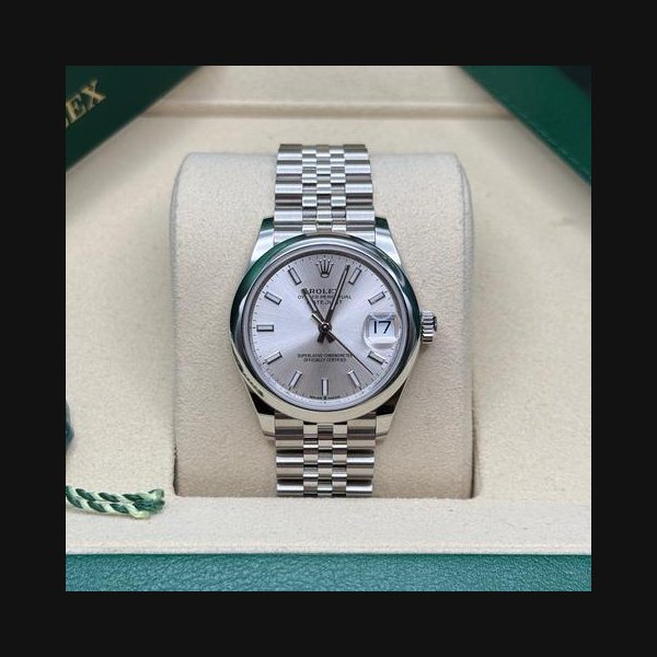 Rolex Rolex Datejust31 Silver Index Dial Stainless Steel Smooth Bezel Jubilee Bracelet
