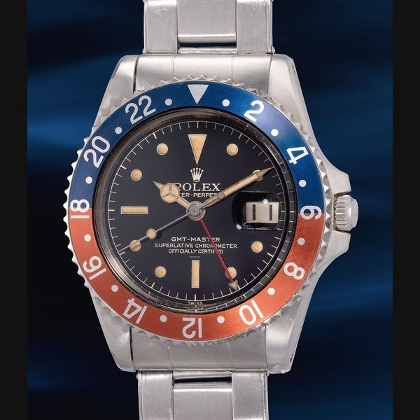 Rolex Rolex Ref. 1675, repeated inside caseback and stamped “I.63” GMT-Master