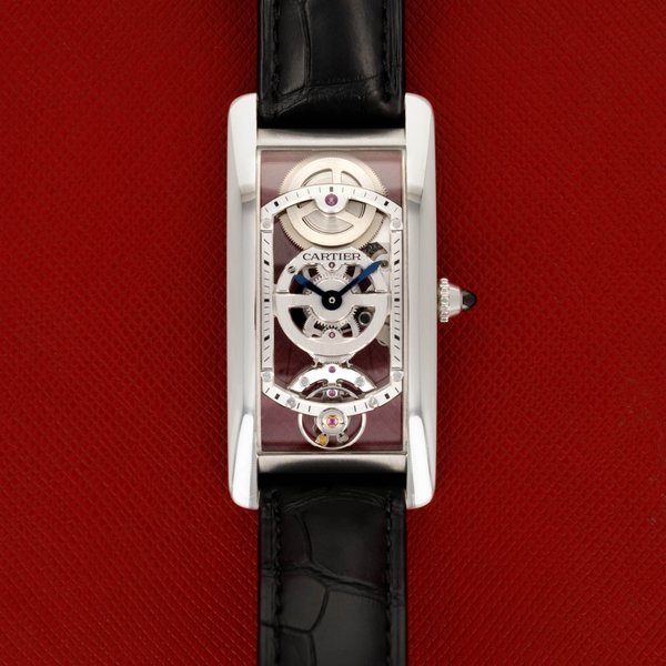Cartier Cartier Platinum Cintree Skeleton Anniversary