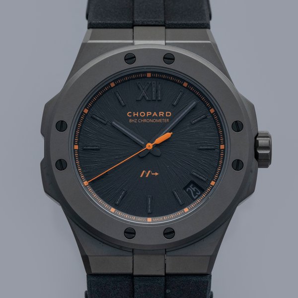Chopard	Alpine Eagle 41 SL Cadence 8HF	298600-3028 Ceramic and Titanium Limited Edition
