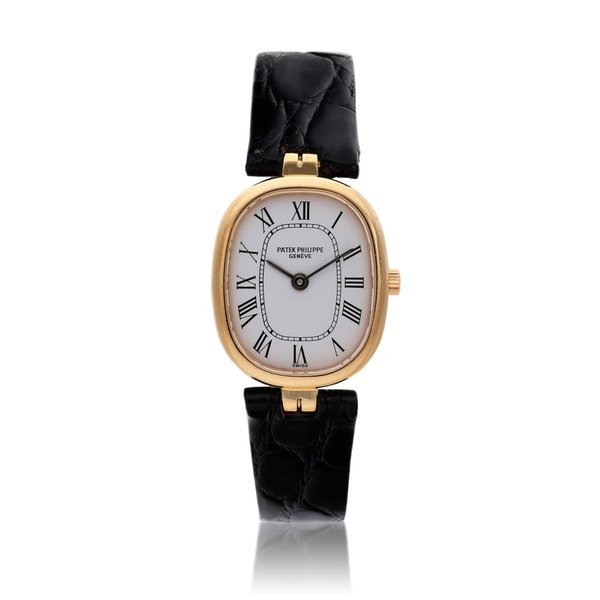 Patek Philippe Reference 4764 Ellipse | A yellow gold oval wristwatch, Circa 1995 · 4764