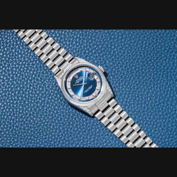 Rolex Day-Date 'Diamond Blues'