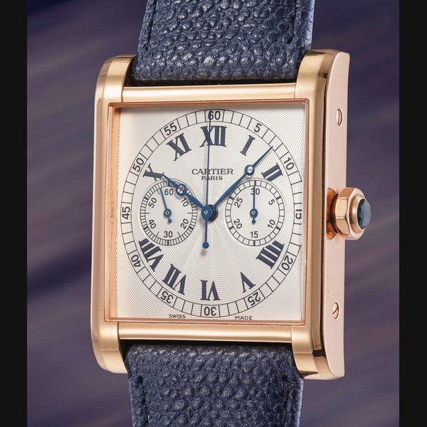 Cartier Cartier Ref. 2846 Tank Chronographe Monopoussoir · 2846