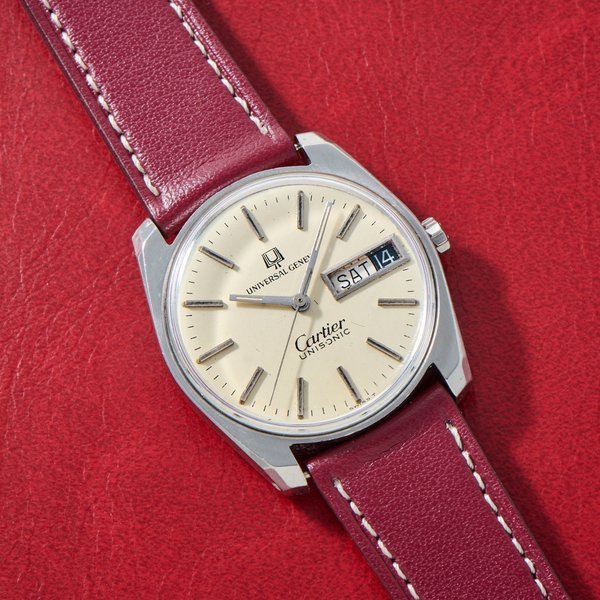 Universal Geneve Universal Genève For Cartier Unisonic Chronometer