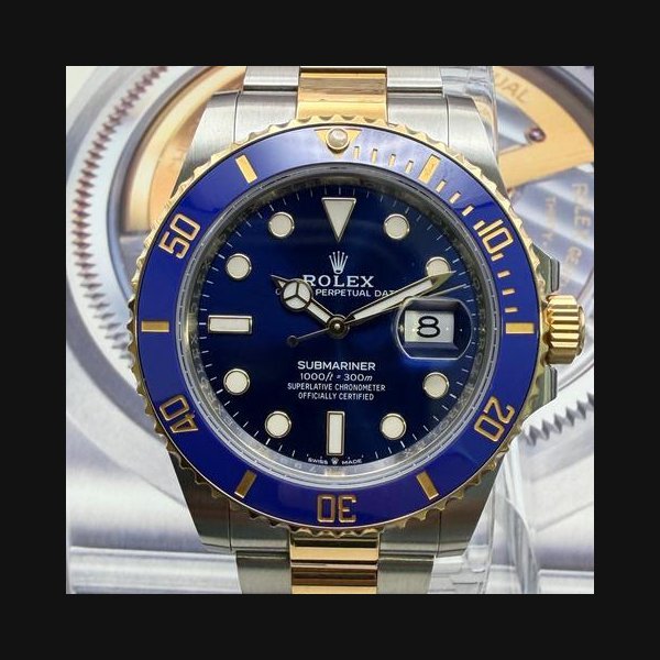 Rolex Rolex Submariner Date41mm bluesy full set rolex warranty mint