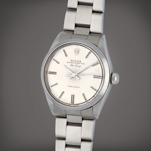 Rolex Air King, Reference 5500 | A stainless steel wristwatch with bracelet | Circa 1969 · 5500