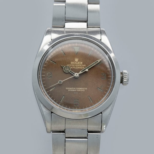 Rolex Rolex Explorer 1016 Gilt Underline Tropical Dial 