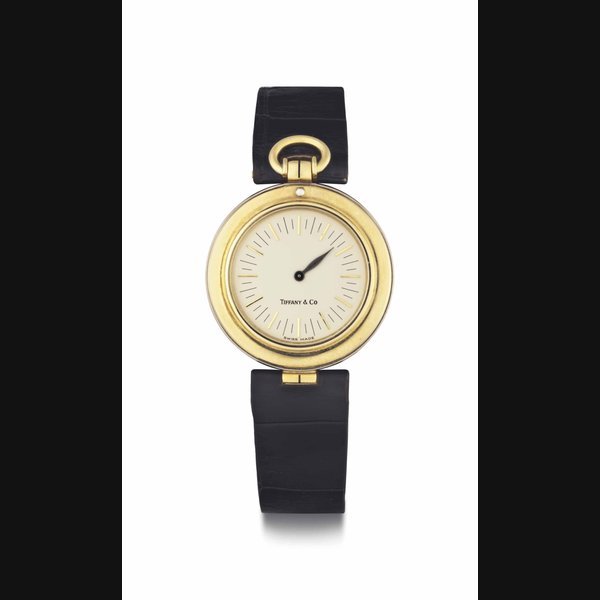 Audemars Piguet Audemars Piguet. An 18k Gold Two-Tone Single Hand Wristwatch SIGNED AUDEMARS PIGUET, RETAILED BY TIFFANY & CO., NO. C37038, NO. 61 78 16, CIRCA 1985