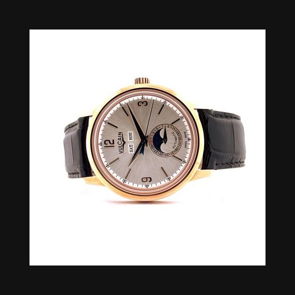 Vulcain 50s PresidentsMoonphase / New / LIMITED EDITION / Full Set / Gold / 2025 Ref. 580558.330L