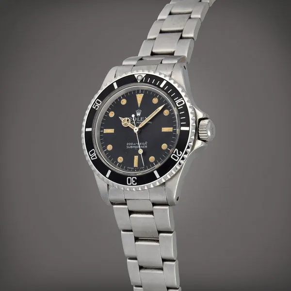 Rolex Submariner, Reference 5513 | A stainless steel wristwatch with bracelet | Circa 1966 · 5513