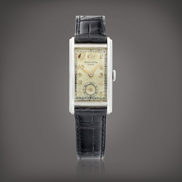 Patek Philippe A stainless steel wristwatch, Circa 1920 | 百達翡麗 精鋼腕錶，約1920年製