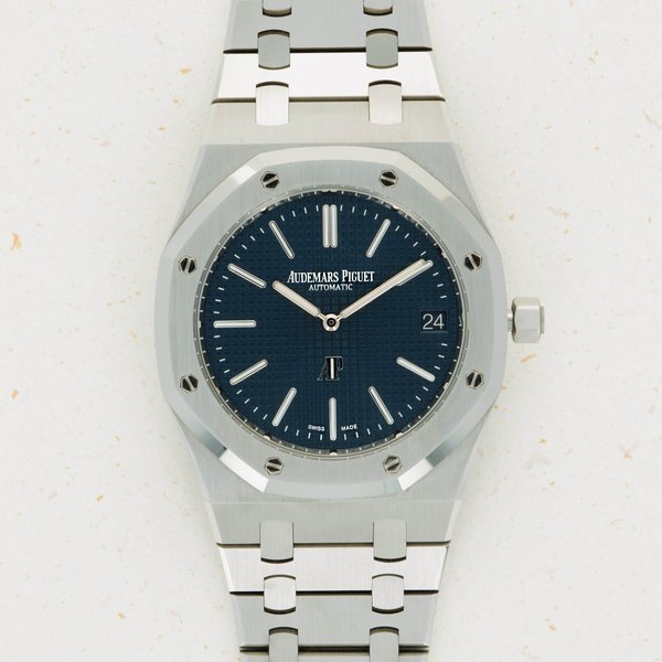 Audemars Piguet Audemars Piguet Royal Oak Jumbo Ultra-Thin Stainless Steel 16202ST 50th Anniversary 
