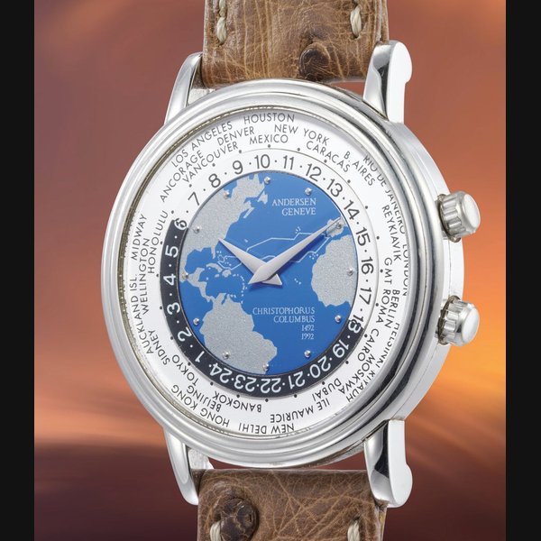 Andersen Geneve World Andersen Geneve World Time "Columbus"