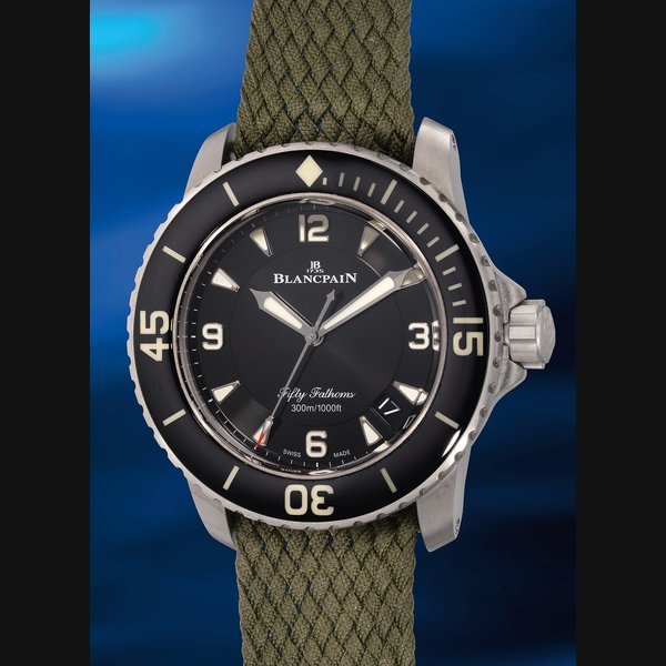 Blancpain Blancpain Ref. 5015-12B30B52A Fifty Fathoms · 5015-12B30B52A