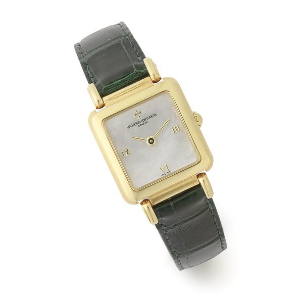 Vacheron Constantin Vacheron & Constantin. A lady's 18ct gold manual wind wristwatch Ref:10030, Case No.644001 Movement No.833783, Circa 1994 · 10030