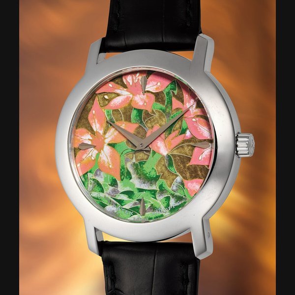 Patek Philippe Patek Philippe Ref. 5075G-001 Calatrava Rare Handcrafts “Pink Flower” · 5075G-001