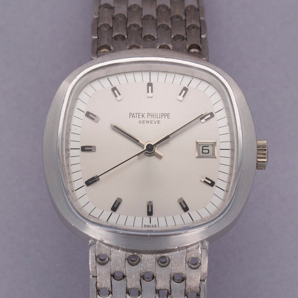 Patek Philippe Patek Philippe Beta 21 Quartz 3587/2G Silver Dial 18k WG
