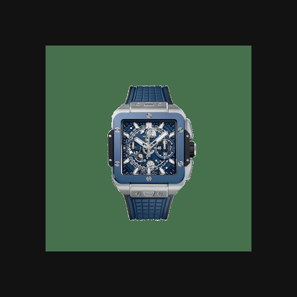 Hublot Square Bang UNICO Titanium Blue Ceramic