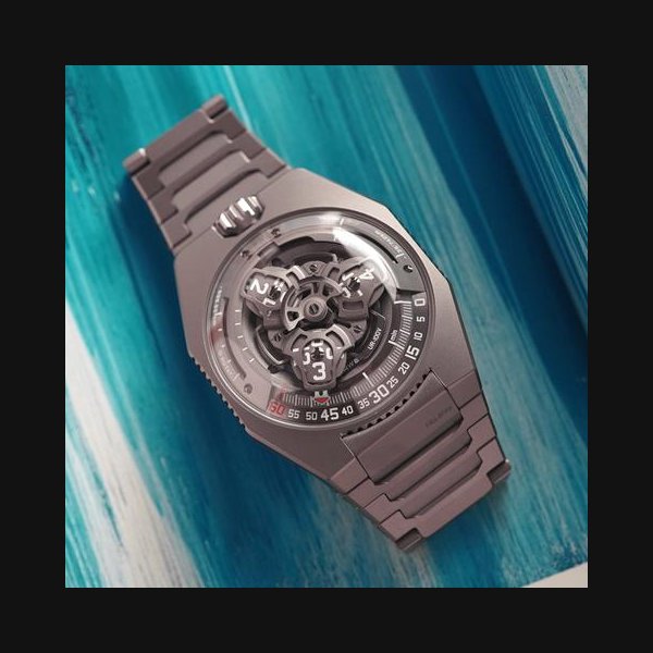 Urwerk UR-202UR-100V "Magic T" in Titanium Limited Edition