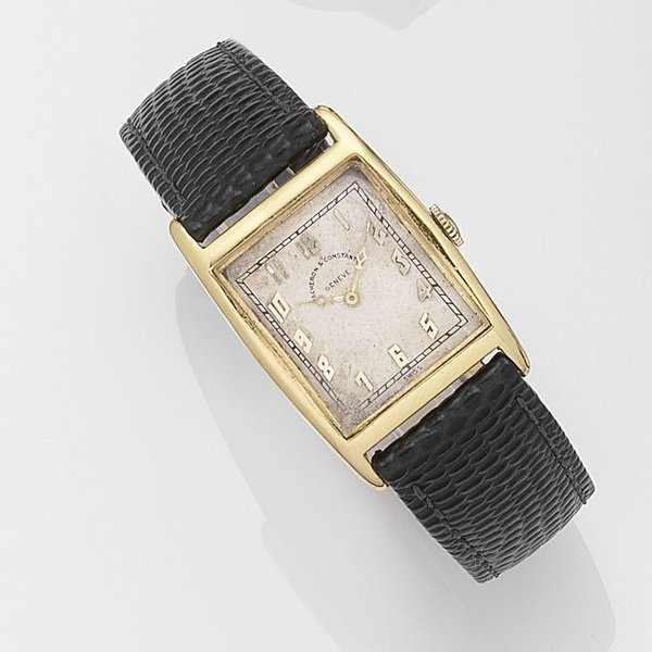Vacheron & Constantin. An 18k gold manual wind wristwatch Movement No.409936, Circa 1929