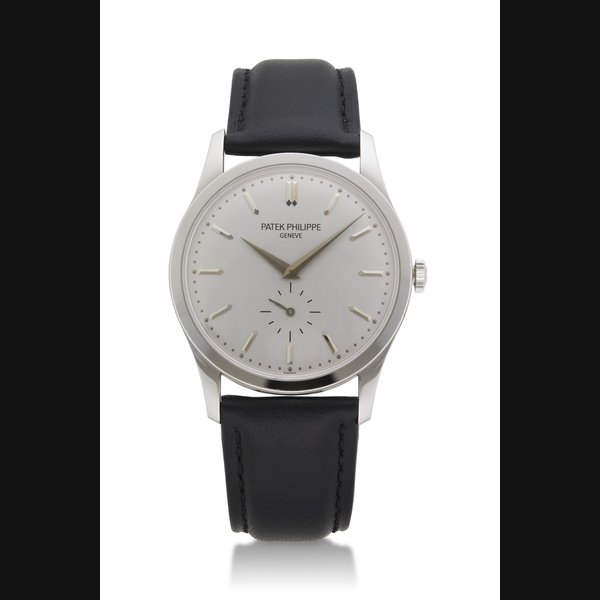 PATEK PHILIPPE, WHITE GOLD CALATRAVA, REF. 5196G