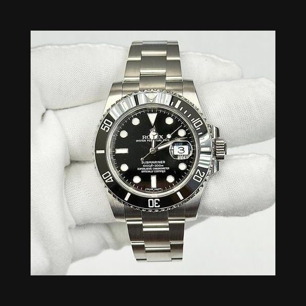 rolex Rolex Submariner DateExcellent Condition Submariner Stainless Steel Black Dial