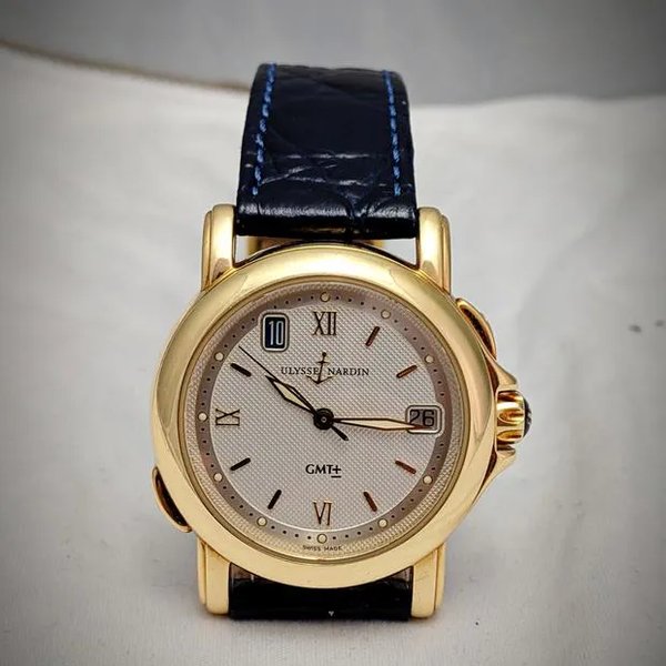 Ulysse Nardin San Marco
Gmt San Marco Ulysse Nardin 201-22 San Marco GMT + 18K Yellow Gold