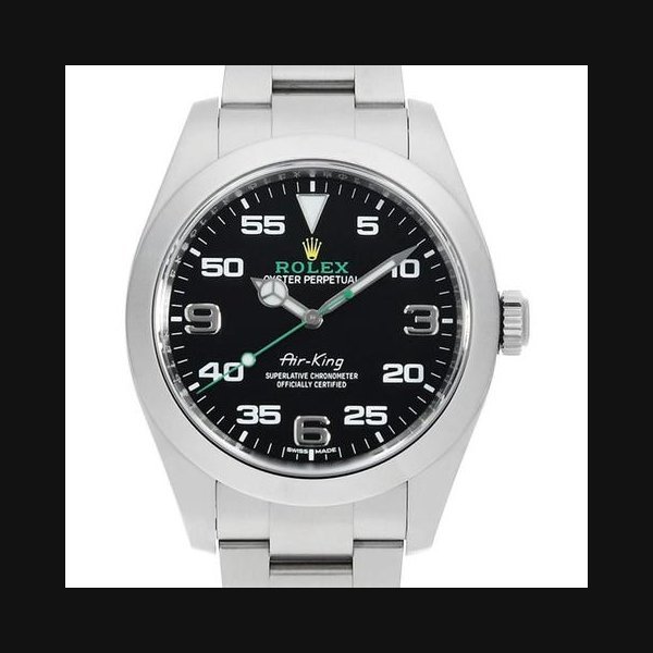 Rolex Rolex Air King116900 black Random Number USED mens