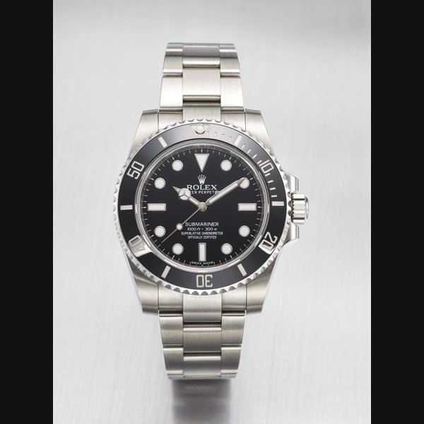 ROLEX. AN ATTRACTIVE STAINLESS STEEL AUTOMATIC WRISTWATCH WITH SWEEP CENTRE SECONDS AND BRACELET SIGNED ROLEX, SUBMARINER MODEL, REF. 114060, CASE NO. H5J41945, CIRCA 2013