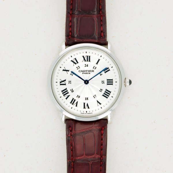 Cartier Cartier Collection Privee Ronde Platinum 2452B