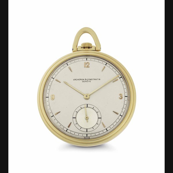 Vacheron Constantin Vacheron Constantin. An 18k Gold Openface Keyless Lever Pocket Watch SIGNED VACHERON & CONSTANTIN, GENÉVE, MOVEMENT NO. 439'820, CASE NO. 299'070, CIRCA 1950