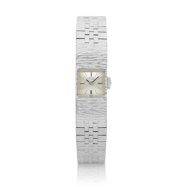 Girard-Perregaux A white gold bracelet watch, Circa 1969 | 芝柏 | 白金鏈帶腕錶，約1969年製