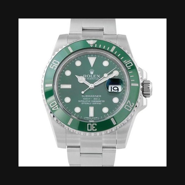 Rolex Rolex Submariner DateHulk Steel Watch 116610LV