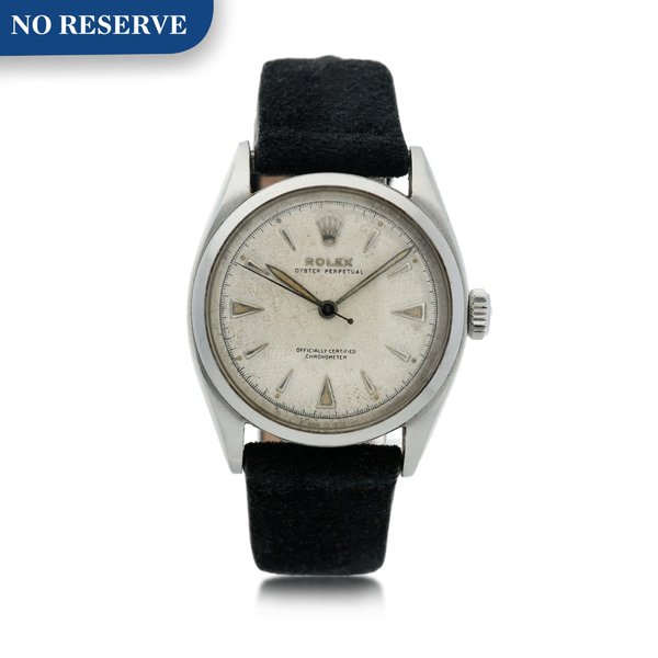 Rolex Reference 6084 Oyster Perpetual A stainless steel wristwatch, Circa 1953, Price & Market Data
