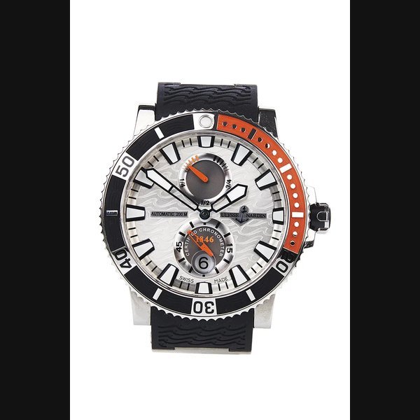 Ulysse Nardin Ulysse Nardin, Titanium and Stainless Steel Marine Diver Wristwatch, Model 263-90, Ref. 13119403, Case 1186, c. 2009