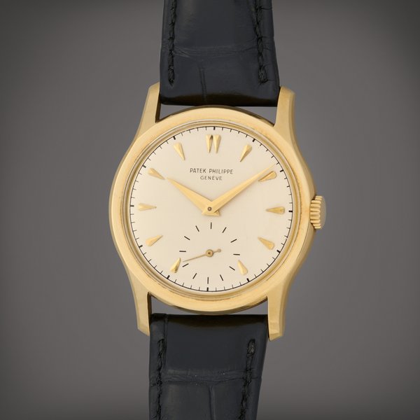 Patek Philippe Calatrava, Reference 2450 | A yellow gold wristwatch| Made in 1952 · 2450