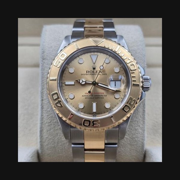 Rolex Rolex Yacht-Master2010 Yacht-Master 16623 Champagne Dial Two Tone 18K 40mm