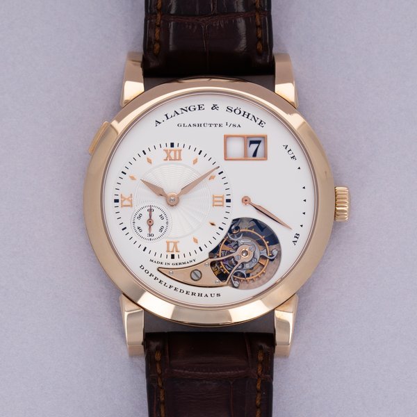 A. Lange & Sohne A. Lange & Sohne Lange 1 Tourbillon 722.0450 Honeygold Homage to F.A. Lange Limited Edition