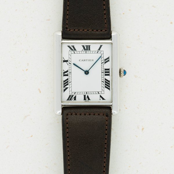 Cartier Cartier White Gold Jumbo Tank LC Automatique 