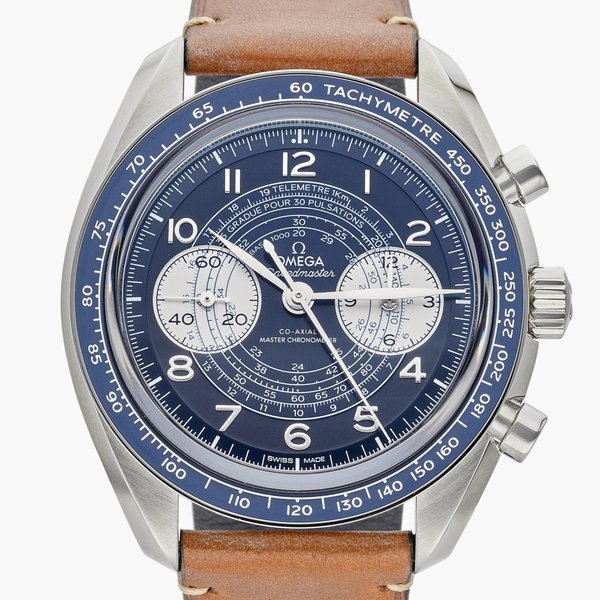 Omega Reference 329.32.43.51.03.001 Speedmaster Chronoscope | A stainless steel chronograph wristwatch, Circa 2024