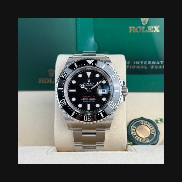 Rolex Sea-DwellerUNWORN 2026 43mm Black/Black Oyster 126600