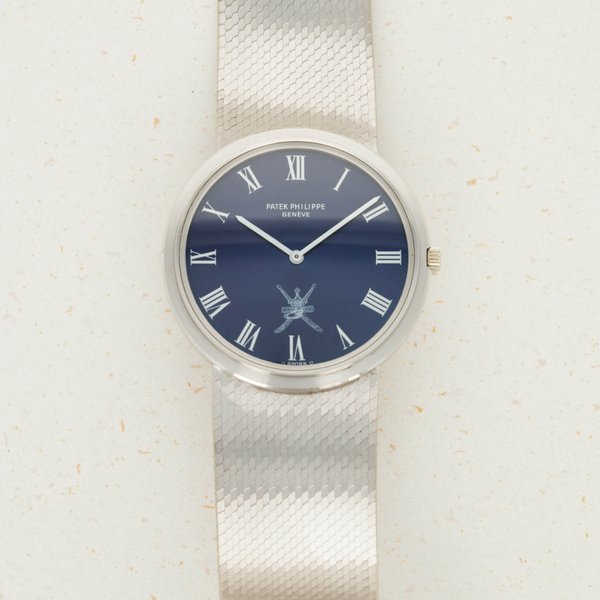 Patek Philippe Patek Philippe Automatic White Gold 3601-1 Made for Sultanate of Oman