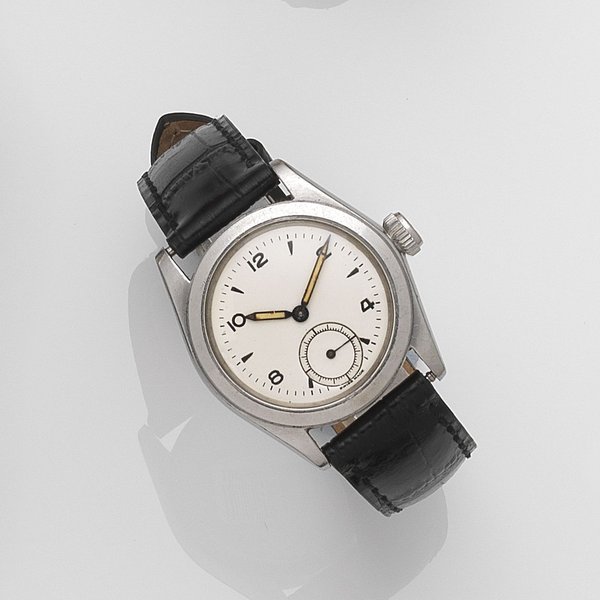 Rolex. A stainless steel manual wind wristwatch Ref:2280, Case No.138815, Circa 1940