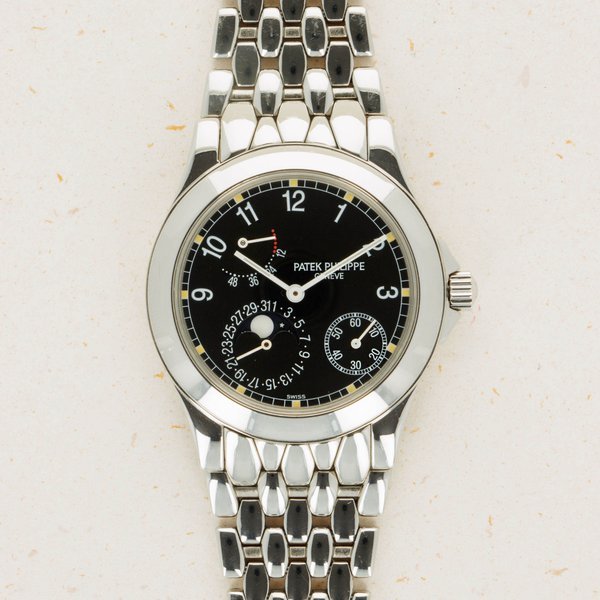 Patek Philippe Patek Philippe Neptune 5085/1A Black Dial Stainless Steel