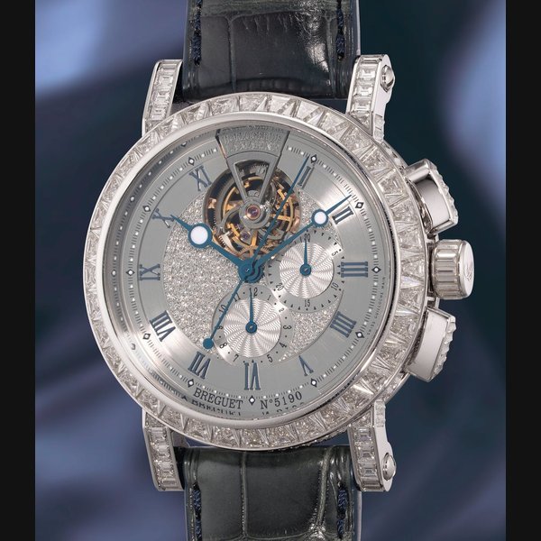 Breguet Breguet Ref. 5839BB/6D/9ZU DD0D Horloger De La Marine Chronograph Tourbillon