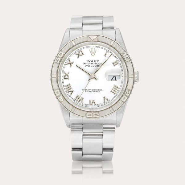 Rolex DateJust Turn-O-Graph, Reference 16264 | A stainless steel wristwatch with date and bracelet, Circa 2000 | 勞力士 |  DateJust Turn-O-Graph 型號16264 | 精鋼鏈帶腕錶，備日期顯示，約2000年製 · 16264