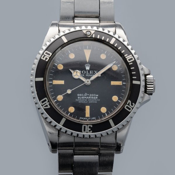 Rolex Rolex Submariner 5512 Matte Dial Feet First Box and Papers · 5512