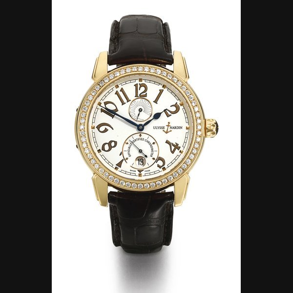 Ulysse Nardin ULYSSE NARDIN | ULYSSE 1, REFERENCE 276-88 PINK GOLD DIAMOND-SET WRISTWATCH WITH DATE AND POWER RESERVE CIRCA 2011 · 276-88